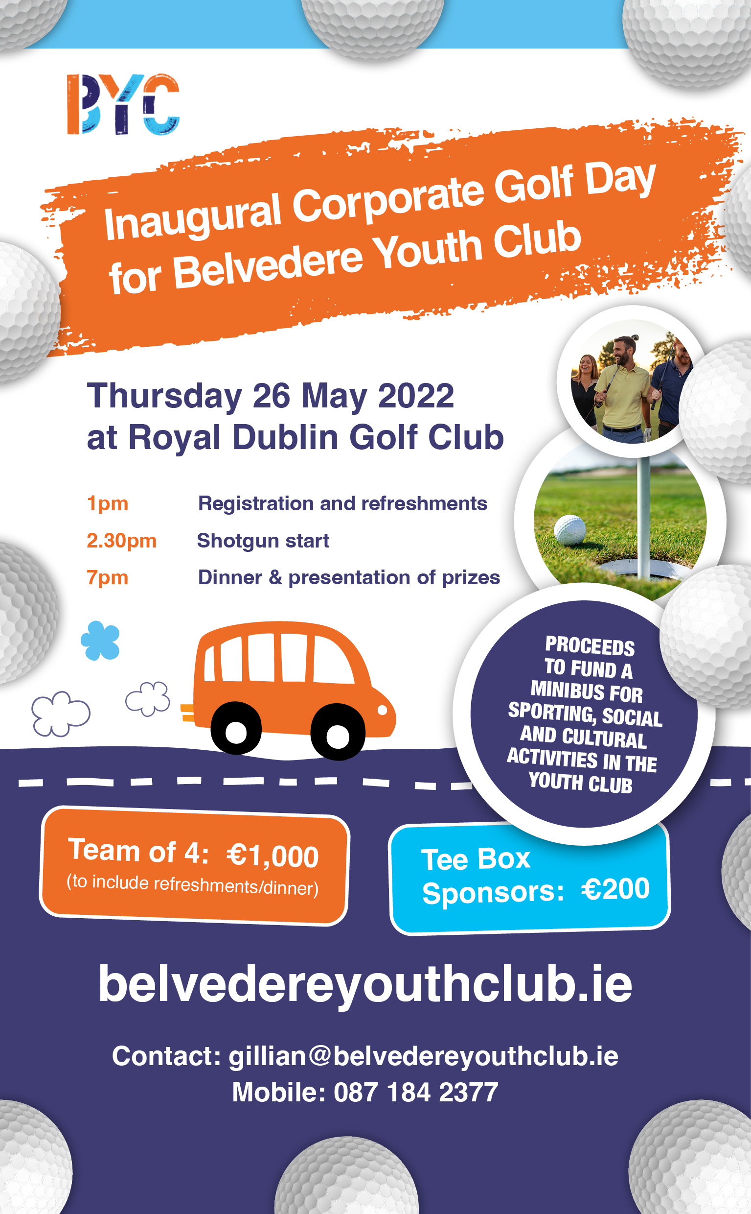 Corporate Golf Day day for BYC
